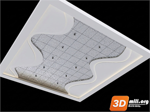 Ceiling Decoration Skp Files